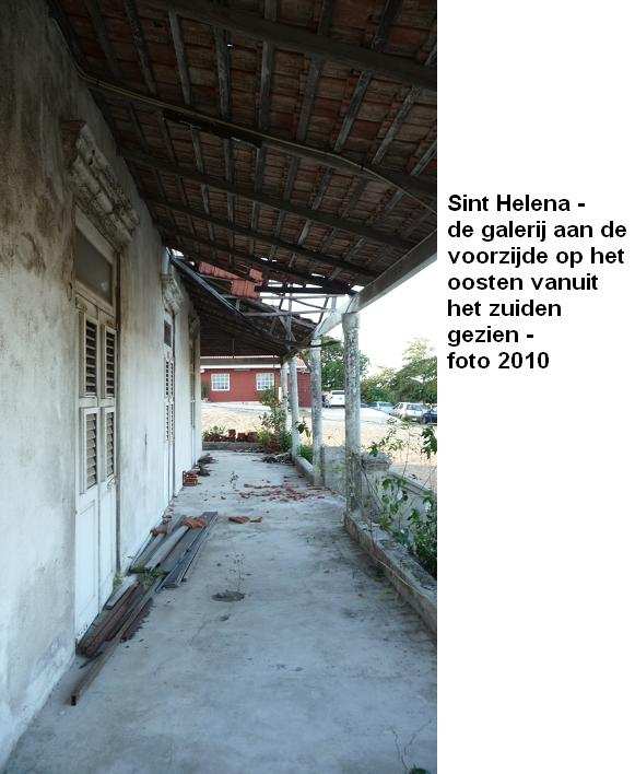 05. Sint Helena galerij aan de voorzijde vanuit het zuiden 2010